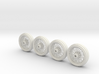 Full set of 1/8 scale Wire Wheels for DB5 3d printed 