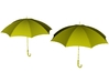 1/18 scale rain umbrellas x 2 3d printed 