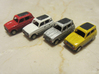 Renault 4 Hatchback 1:160 scale (Lot of 6 cars) 3d printed Lot of 6 cars, Paint not included