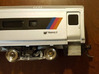 Walthers NJT/SEPTA/M-N Comet II replacement steps 3d printed Trucks are available on Shapeways from Imperial Hobby Productions
