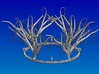 Base Ring 3d printed "Winter Trees: Assembled Set