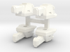 "Broadcannons" Transformers Turrets (2mm hole) 3d printed 