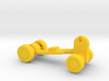 Chainsaw Car, Prize Size, Part B (Undercarriage) 3d printed 