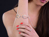 HIDDEN HEART Sharp M, Bracelet 3d printed 