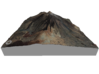 Pico del Teide Map, 1:50,000 3d printed 