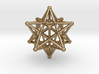Stellated Dodecahedron -12 Pointed Merkaba 3d printed 