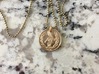 Resident evil 7 biohazard coin necklace 3d printed 