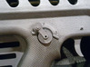Thumbpin: Bevel base, Right-side - Tavor Safety 3d printed 