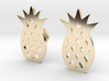 Pineapple Cufflinks 3d printed 