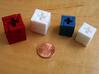 Quad Helix 3d printed Four puzzles of various colors and sizes (this version is the smallest)