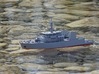 HMCS Kingston, Hull (1:200, RC) 3d printed completed model on the water