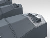 1/350 RN 13.5" MKV Guns HMS Tiger Moveable 3d printed 3d render showing rangefinder detail