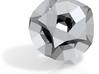 Drilled Truncated Dodecahedron 3d printed 