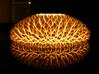 The Chrysanthemum Centrepiece 3d printed The Chrysanthemum centrepiece lit with a  LED tealight