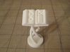 Role Playing Counter: Magic Tome 3d printed Magic Tome in Strong & Flexible Plastic (Polished White)