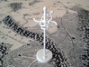 Role Playing Counter: Rapier 3d printed Rapier in Strong & Flexible Plastic (Polished White)