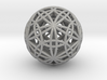 IcosaDodecasphere w/ Stellated IcosiDodecahedron 3d printed 