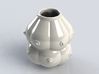 12-breasts shaped ceramic pot/small vase/calabash 3d printed 