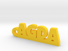 AGDA Keychain Lucky 3d printed 