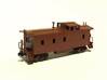 Southern Pacific C-40-3 Caboose as built N Scale 3d printed finished model