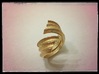 Coil ring 3d printed 