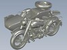 1/87 scale WWII Wehrmacht R75 motorcycle x 1 3d printed 