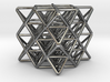 64 sided tetrahedron grid 3d printed 