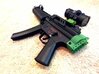 MP5 AEG Receiver Picatinny Mount Adapter 3d printed 
