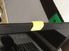 Webcam Privacy Cover - Tennis Edition 3d printed Yellow Webcam Cover on laptop