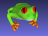 Red-Eyed Tree Frog 3d printed 
