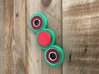 Fidget Spinner Triple Loop 3d printed Simple design is discrete
