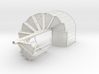 Industrial Spiral Staircase (Counter-Clockwise) 3d printed 