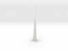 Burj Khalifa (1:1800) 3d printed Shapeways render of assembled model.