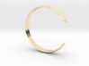 Curved Bangle Small A 3d printed 