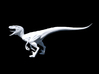 Jurassic Park Raptor v2 1/35 scale 3d printed 3D render