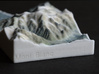 Mont Blanc, France/Italy, 1:250000 Explorer 3d printed 