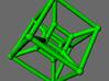 8-cell (Hypercube) 3d printed Rendering