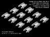 (Armada) 12x Vulture Droid 3d printed 