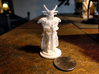 Undead Knight Mini 28mm 3d printed Sample printed in white strong and flexible material