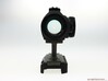 (Airsoft) Riser for T-1 Style Red Dot 3d printed Actual product - Polished Grey Steel