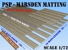 1-72 Marsden Matting Section 3d printed 