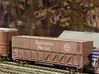 SP Pulp Gondola Extension 10'-7" N Scale 3d printed Finished model