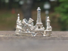 Paris Skyline - Cityscape Ring 3d printed 