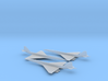 1/600 BOEING 2707 SUPERSONIC TRANSPORT SST(3 PACK) 3d printed 