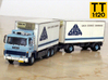 Scania 141 refrigerated lorry 1:120 scale 3d printed 