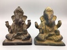 Ganesha Statue 3d printed Original statue on the left, scanned and 3D printed replica on the right