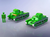 French Renault AMR 33 Light Tank 1/285 3d printed 