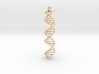 DNA Molecule pendant. 3d printed 