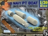 1-30 Torpedo Mk13 For PT Boat Set1 3d printed 