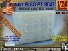 1-24 PT Boat Bridge Control Pannel Typ1 3d printed 